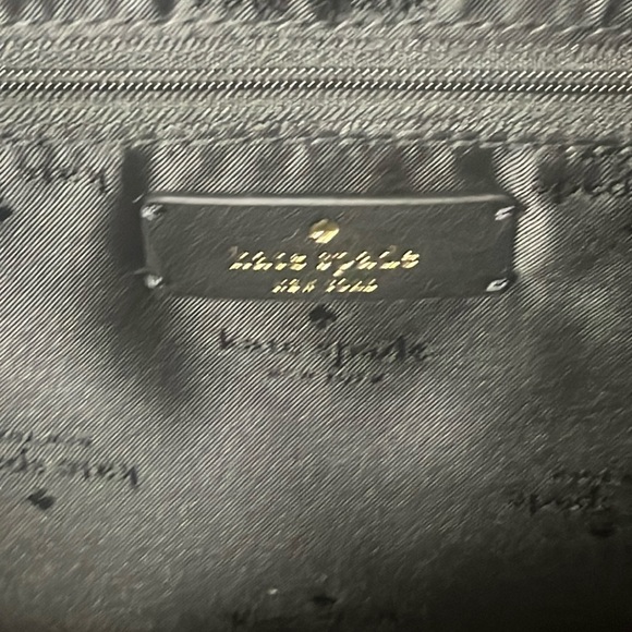 ♠️kate spade Ella Nylon Puffy Quilted Extra Large XL Tote Bag, Black NWT - Picture 13 of 15